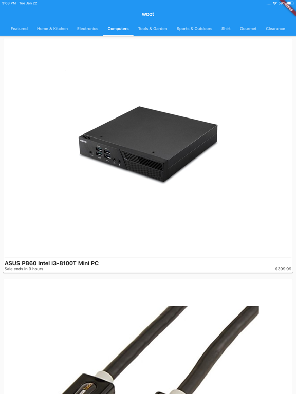 Screenshot #4 pour Woot Dashboard