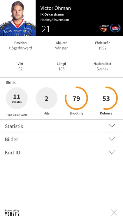 HockeyAllsvenskan Sport Cards screenshot-3