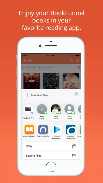 BookFunnel iPhone-skjermbilde 2