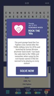 daily pop word search iphone screenshot 4