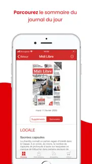 midi libre le journal iPhone Captures Décran 2