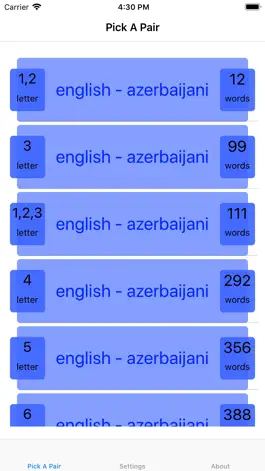 Game screenshot PickAPair Azerbaijani - Eng mod apk