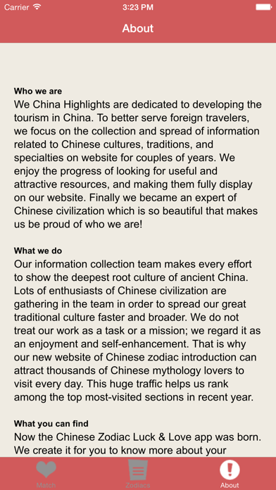 Chinese Zodiac Luck & Love Screenshot
