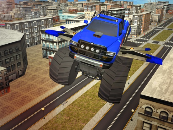 Screenshot #5 pour Flying Truck Pilot Driving 3D