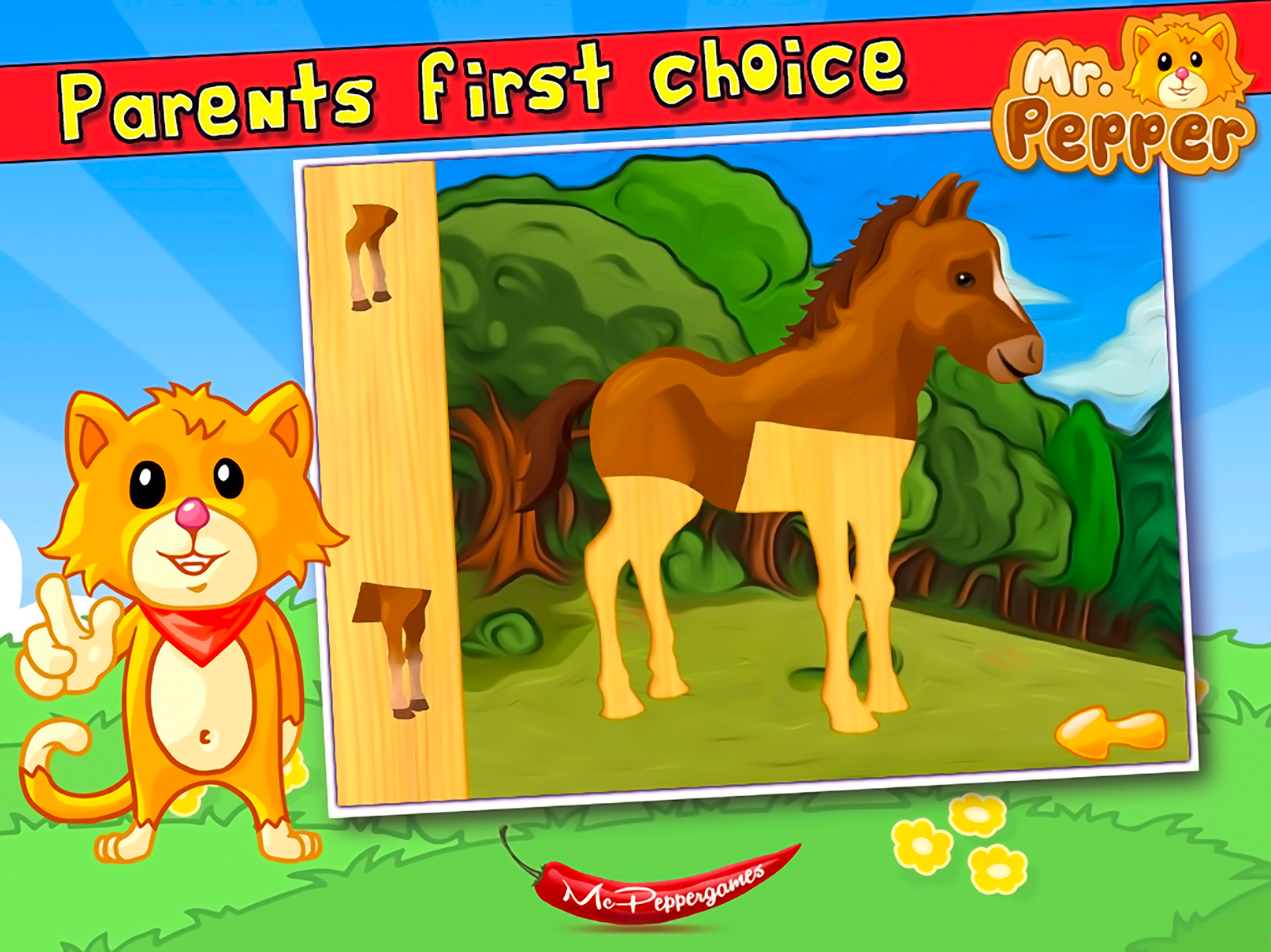 Baby Animals Puzzle - For Kids
