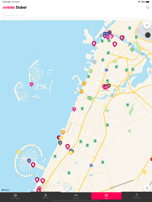 Dubai Guide by Civitatis iPad screenshot 4 - Travel app