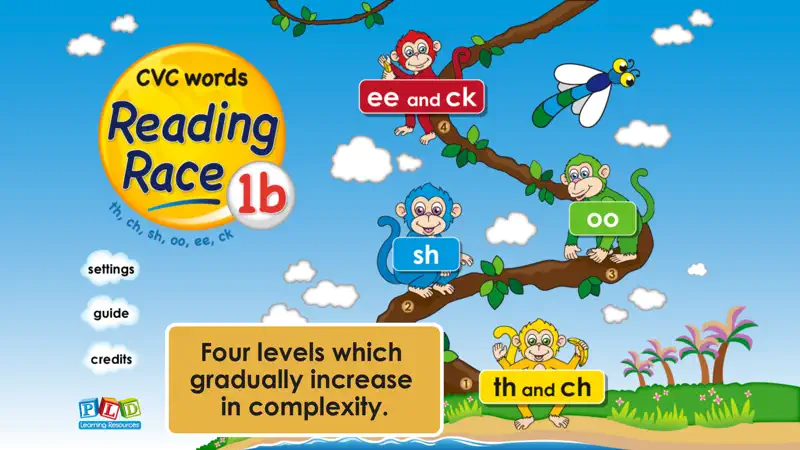 Reading Race 1b: sh, ch words screenshot 1 of 4