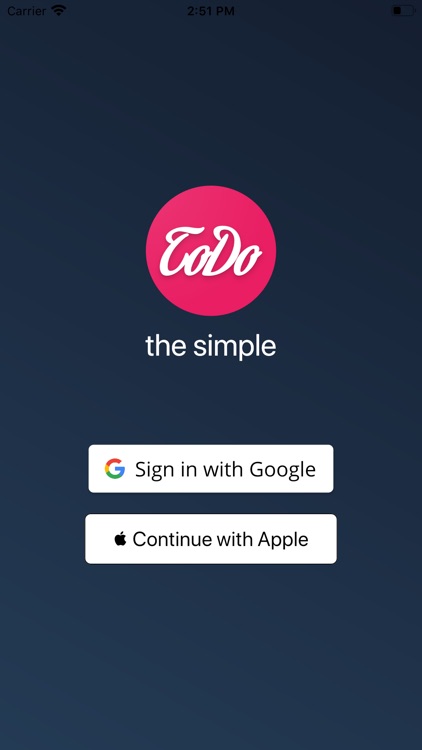 Simple ToDo (Productivity App)