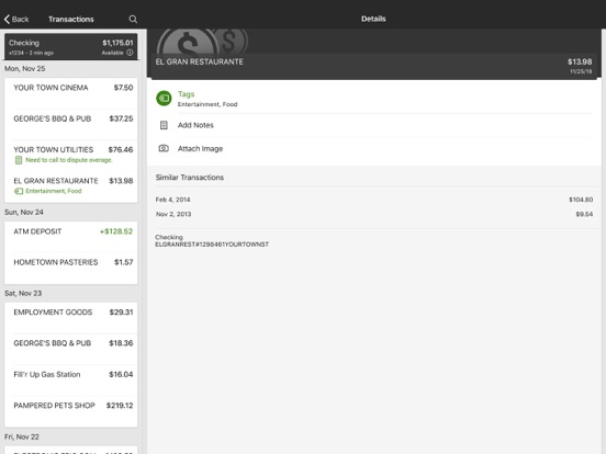 Focus FCU Mobile iPad screenshot 3 - Finance app