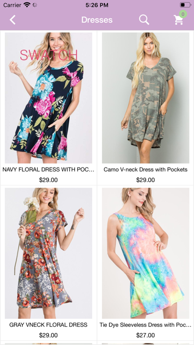The Green Bag Boutique Screenshot