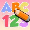 Icon ABC 123 Writing Coloring Book