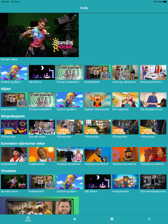 Screenshot #4 pour KrakkaRÚV