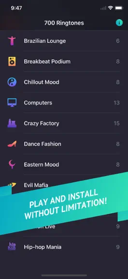 Game screenshot 700 Ringtones apk