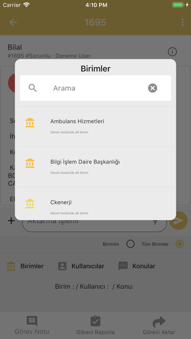 ulakBEL Screenshot