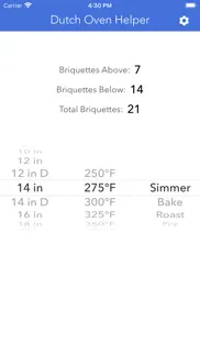 dutch oven helper lite iphone screenshot 1