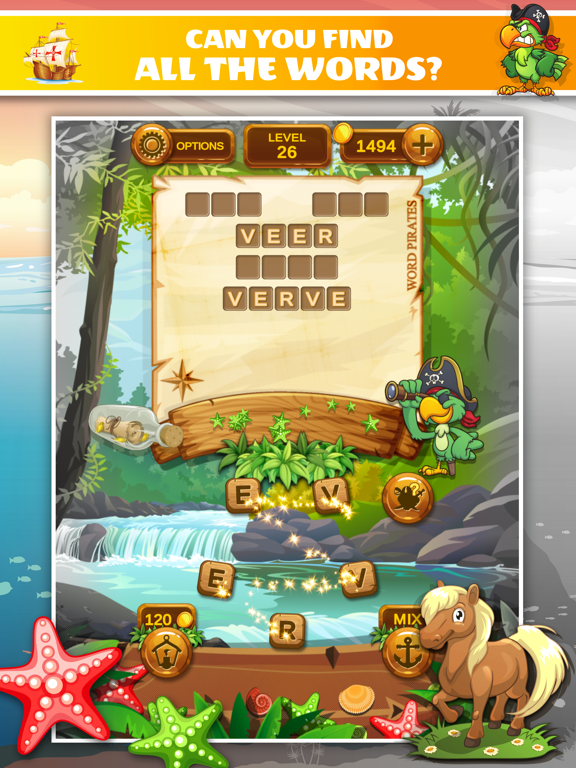 Word Pirates: Word Puzzle Game screenshot 4