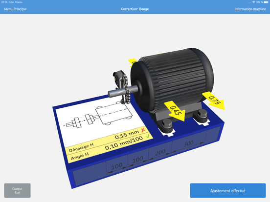 Screenshot #6 pour SKF Shaft alignment