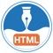 This app will teach you how to develop web pages and websites using HTML