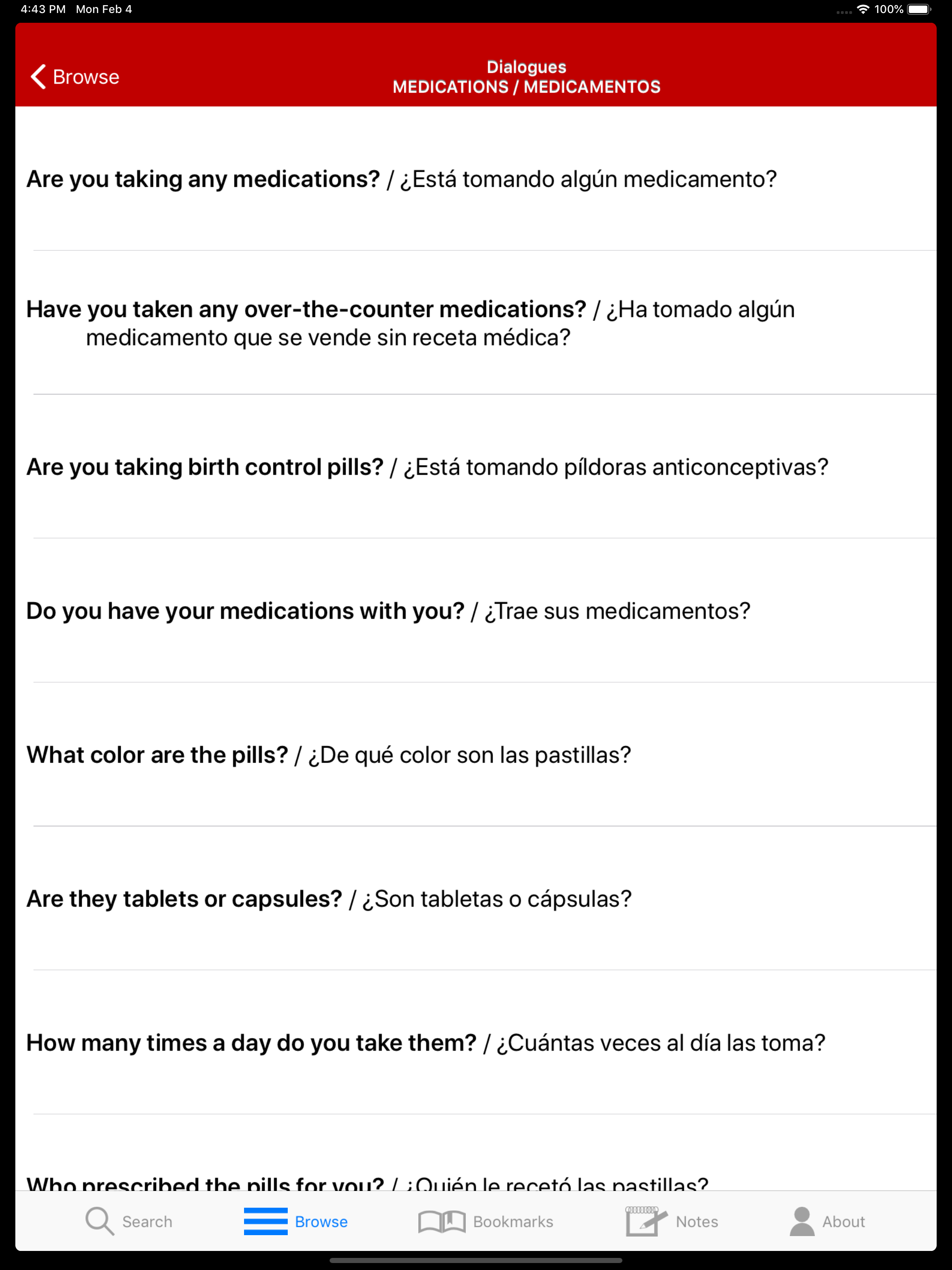 Eng-Span Medical Dictionary 4E screenshot 19