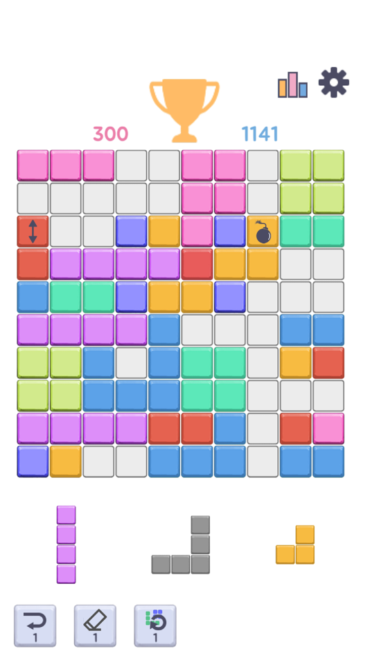 #3. BLOCK PUZZLE 1010! (iOS) 由: joyimpact inc