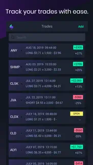 tradersync iphone screenshot 2