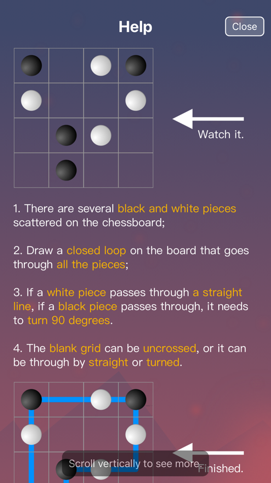 #4. Masyu - Alternate Corners (iOS) 由: 其跃 吴