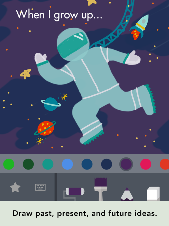 Me: A Kid's Diary by Tinybop iPad screenshot 7 - Education app