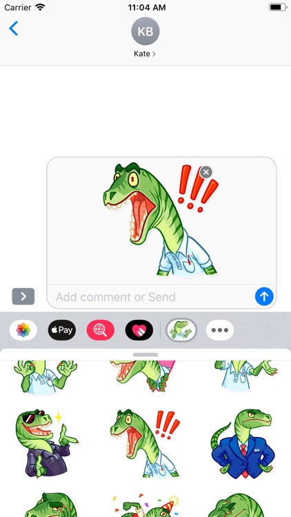 Crocodile Stickers Pack screenshot-6