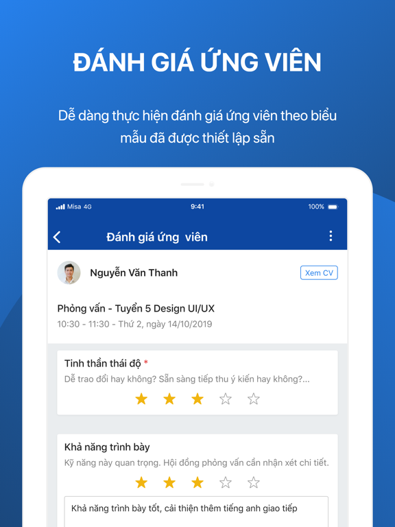 Screenshot #5 pour AMIS Tuyển dụng