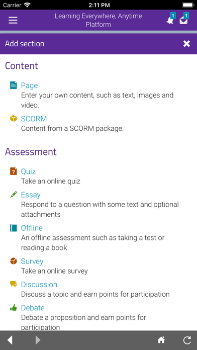 App screenshot