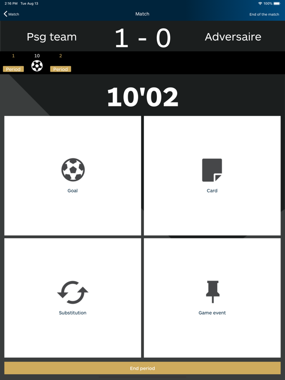 PSG Academy X My Coach iPad screenshot 5 - Sports app