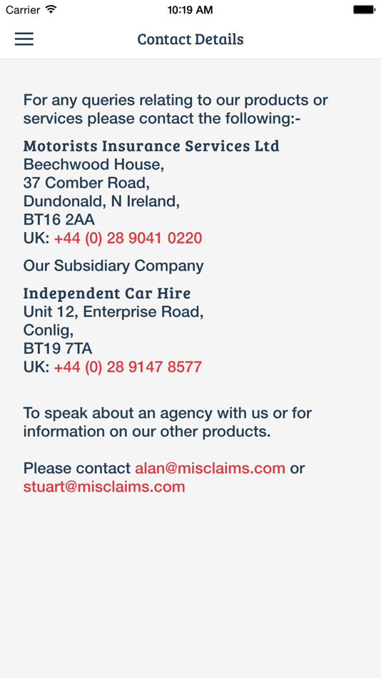#5. MIS Claims (iOS) 由: MOTORISTS INSURANCE SERVICES LIMITED