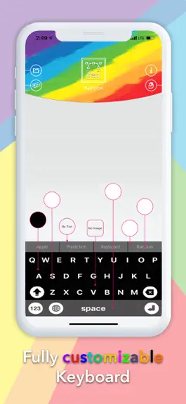 Game screenshot Rainbow Indic Keyboard apk