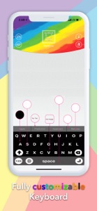 Rainbow Indic Keyboard screenshot #2 for iPhone