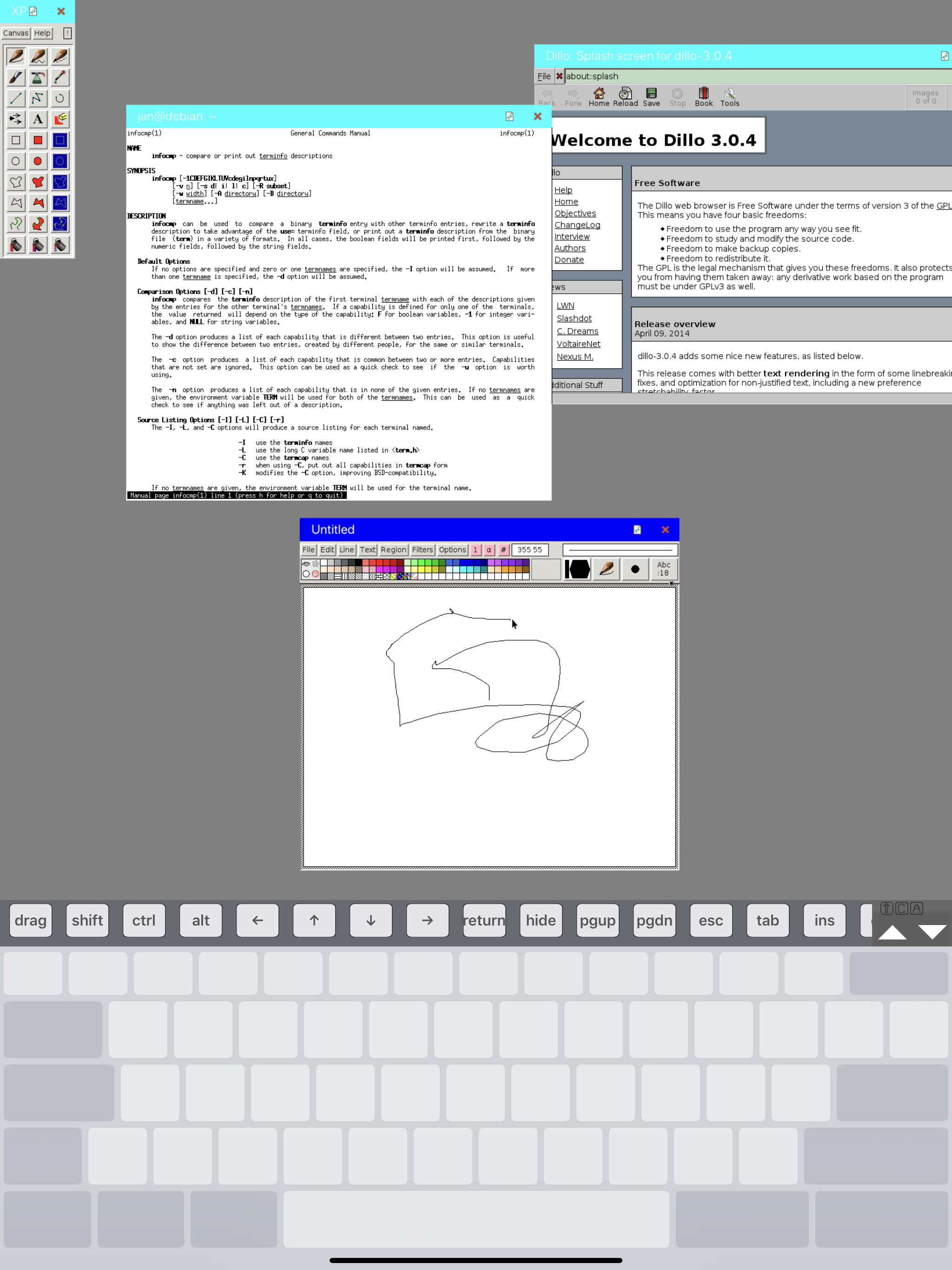 Mocha X11 screenshot 7