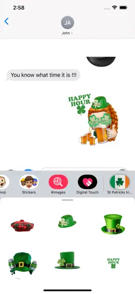 Game screenshot St.Patricks Day Irish Memoji + apk