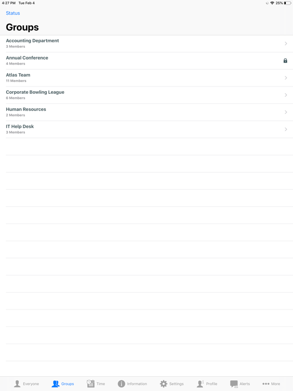 EasyGrouper iPad screenshot 3 - Business app