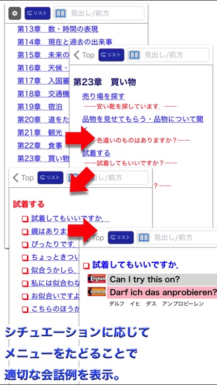 デイリー日独英3か国語会話辞典【三省堂】(ONESWING)