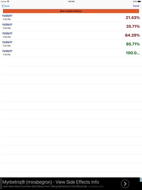 Ham Radio Exam Extra iPad screenshot 3 - Education app