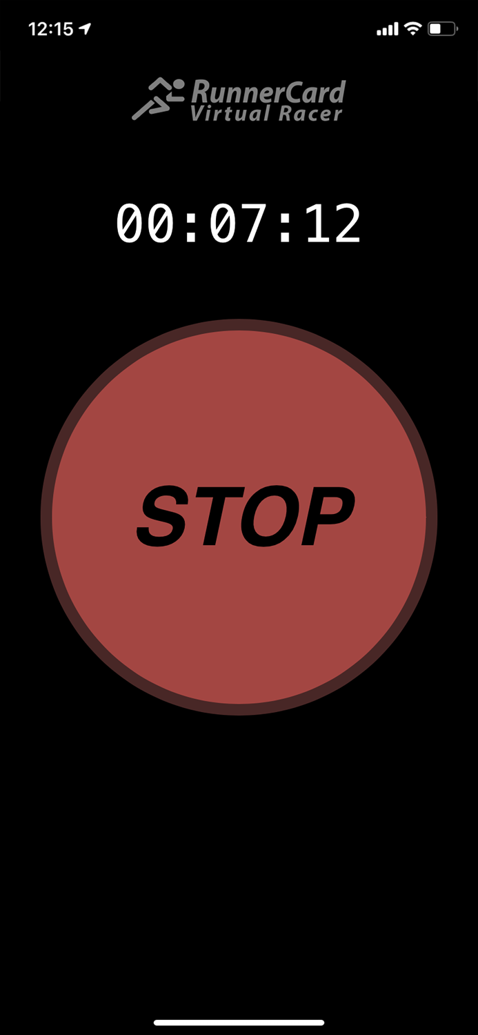 RunnerCard Virtual Racer