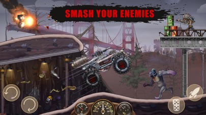 Zombie Hill Racing: Earn Climb screenshot 2