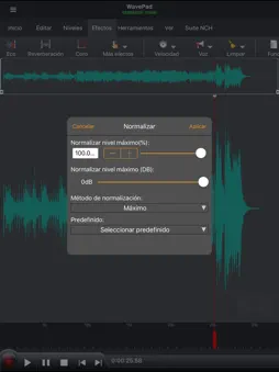 WavePad, editor de audio screenshot 14