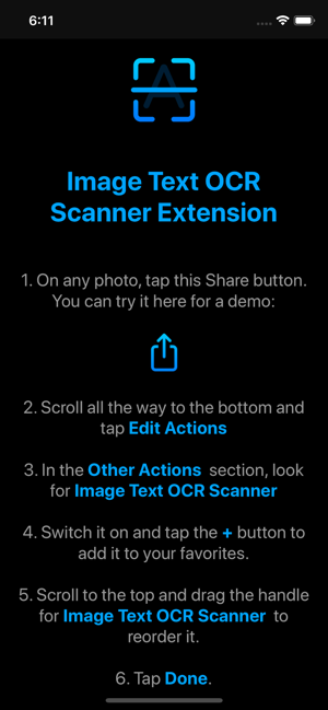 ‎Image Text OCR Photo Scanner Screenshot