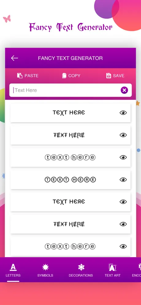 Stylish & Fancy Text Generator