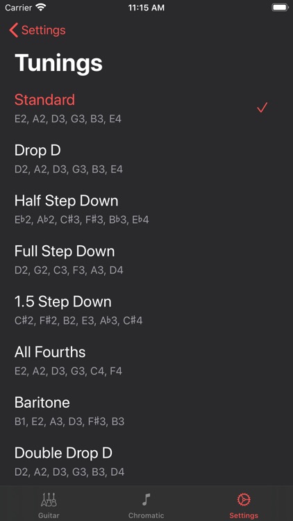 TuneIt: Multi Instrument Tuner screenshot-4