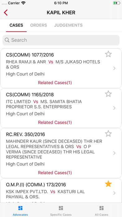 LegalAstra HC - high court app Screenshot
