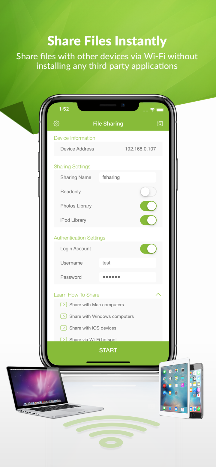 FSharing - Files, File Manager screenshot 1