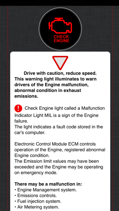 Car Warning Lights Explained Screenshot