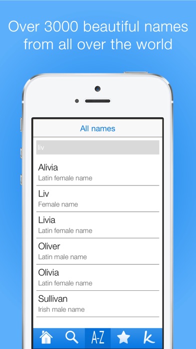 Beautiful Baby Names Screenshot
