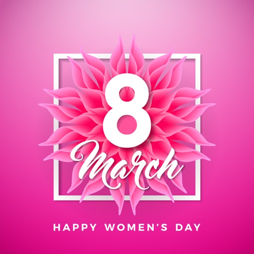 8 March Women's Day Stickers icon